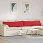 Sofa cushions 2 pcs 120 x 40 cm fabric