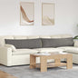 Sofa Cushions 2 pcs Light Yellow 120 x 40 cm Corduroy Fabric