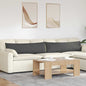 Sofa Cushions 2 pcs Light Yellow 120 x 40 cm Corduroy Fabric