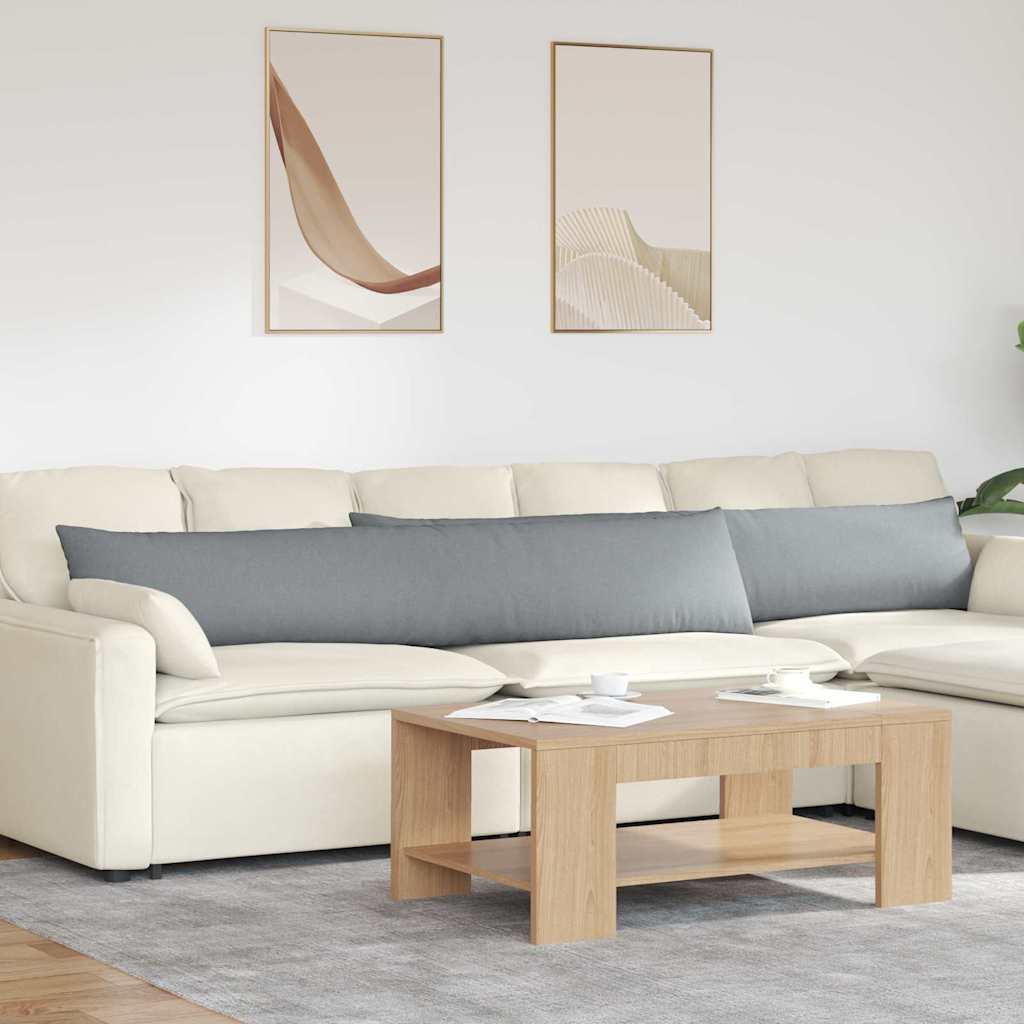 Almofadas de sofá 2 pçs 120 x 40 cm tecido