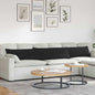 Sofa cushions 2 pcs 120 x 40 cm fabric