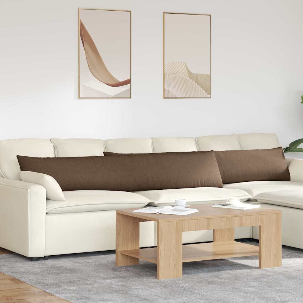 Almofadas de sofá 2 pçs 120 x 40 cm tecido