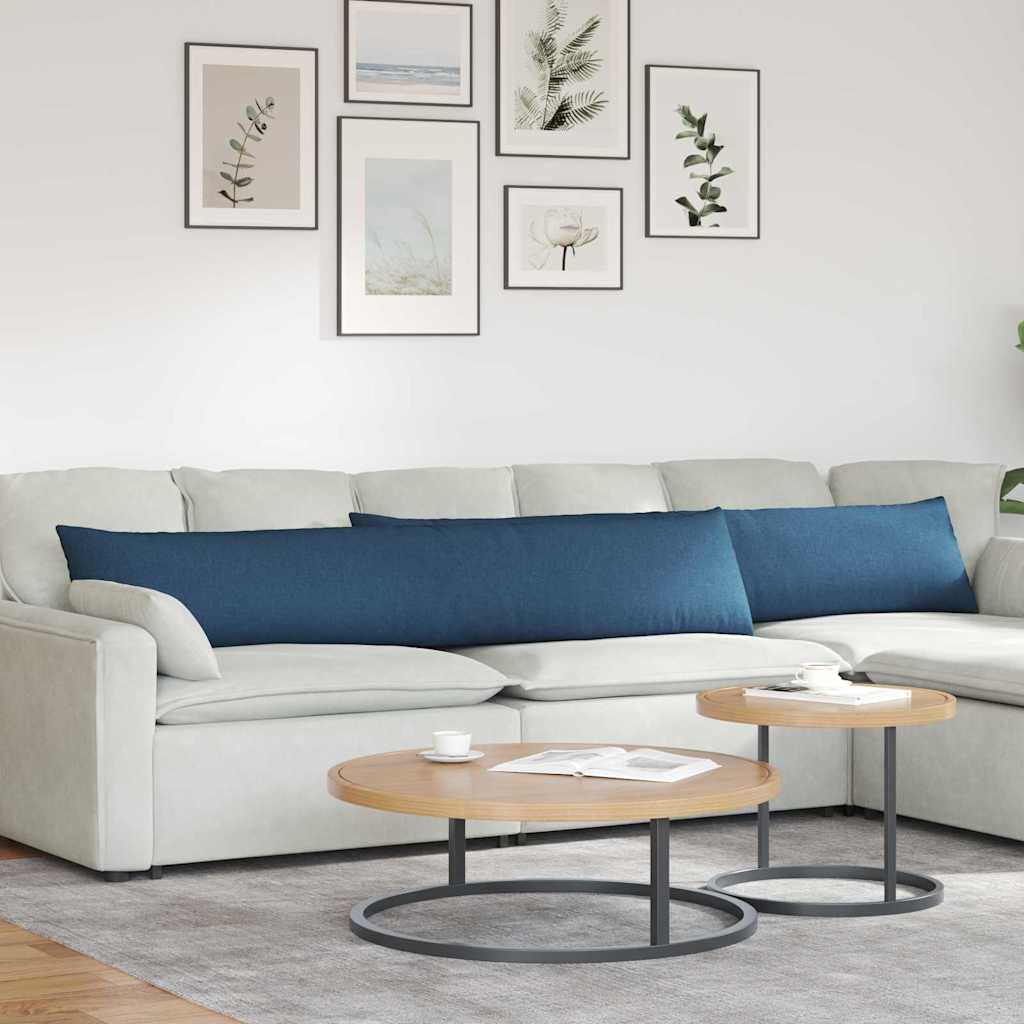 Almofadas de sofá 2 pçs 120 x 40 cm tecido