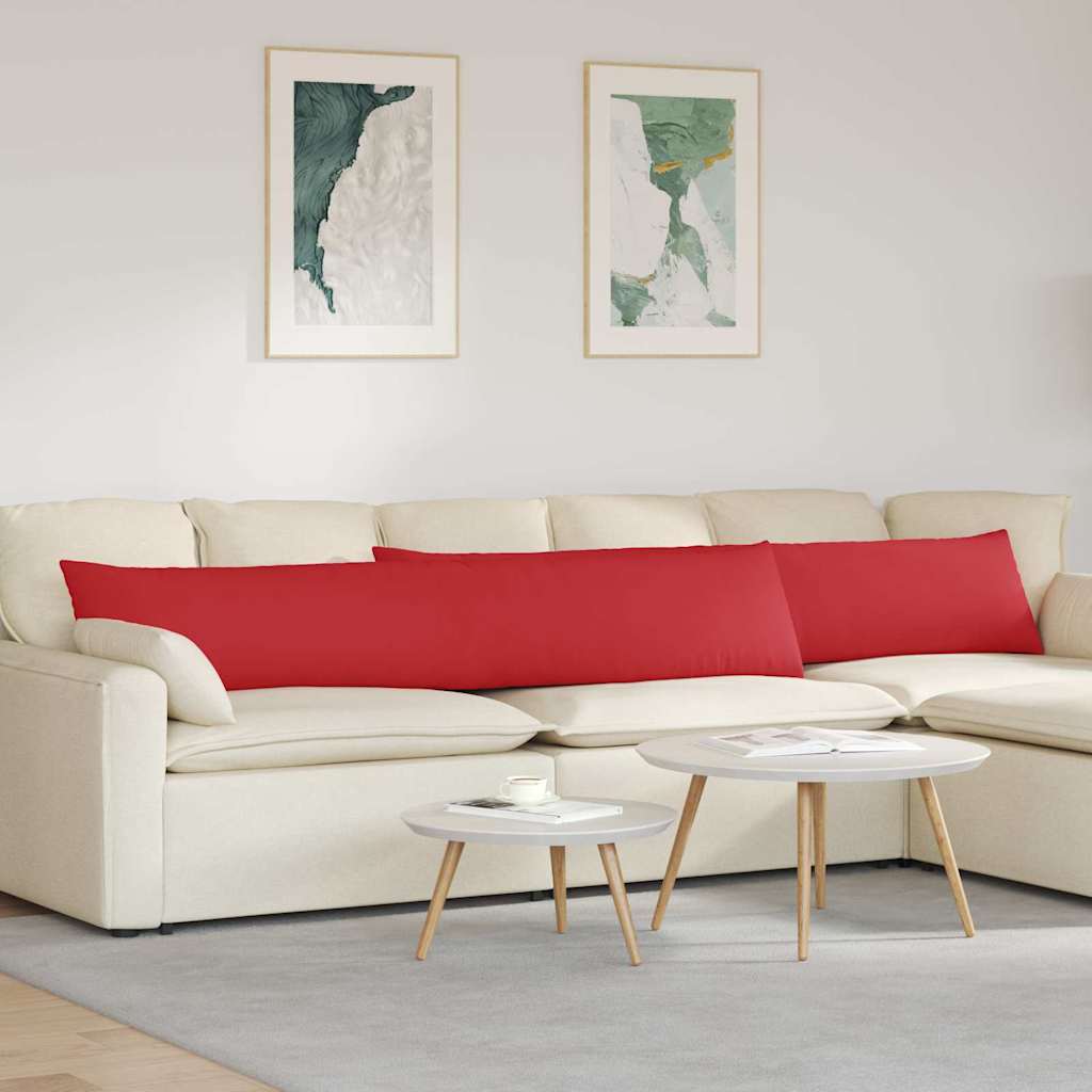 Almofadas de sofá 2 pçs 120 x 40 cm tecido