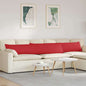 Sofa cushions 2 pcs 120 x 40 cm fabric