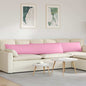 Sofa cushions 2 pcs 120 x 40 cm fabric