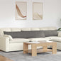 Sofa Cushions 2 pcs Light Yellow 120 x 40 cm Corduroy Fabric
