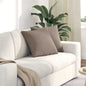 Sofa Cushions 2 pcs Beige 120 x 40 cm fabric