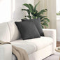 Sofa Cushions 2 pcs Light Yellow 120 x 40 cm Corduroy Fabric