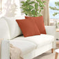 Sofa Cushions 2 pcs Light Yellow 120 x 40 cm Corduroy Fabric