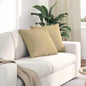 Sofa Cushions 2 pcs Light Yellow 120 x 40 cm Corduroy Fabric