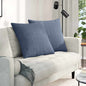 Sofa Cushions 2 pcs Light Yellow 120 x 40 cm Corduroy Fabric