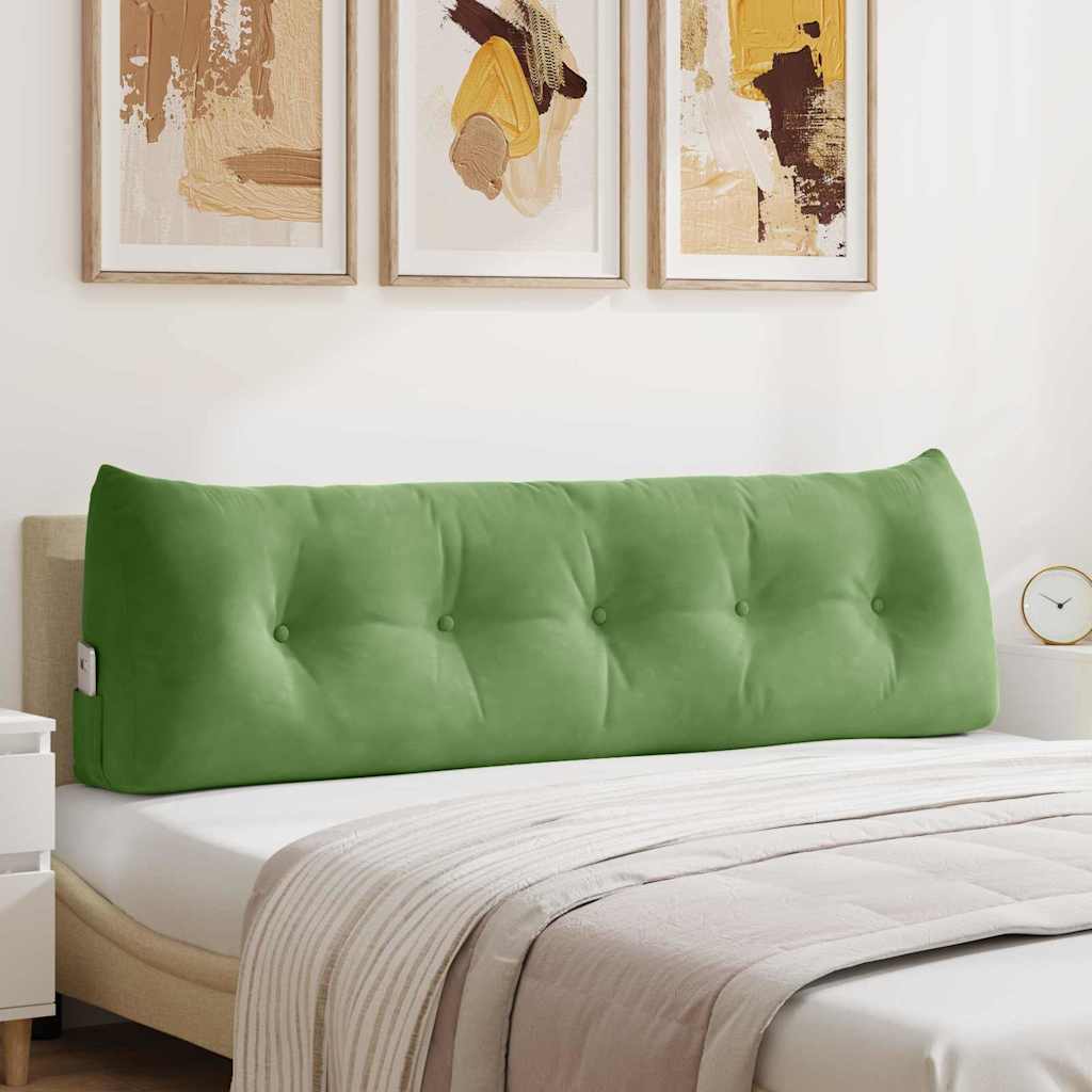 Cojín de Espalda Amarillo 100 x 24 x 50 cm Terciopelo