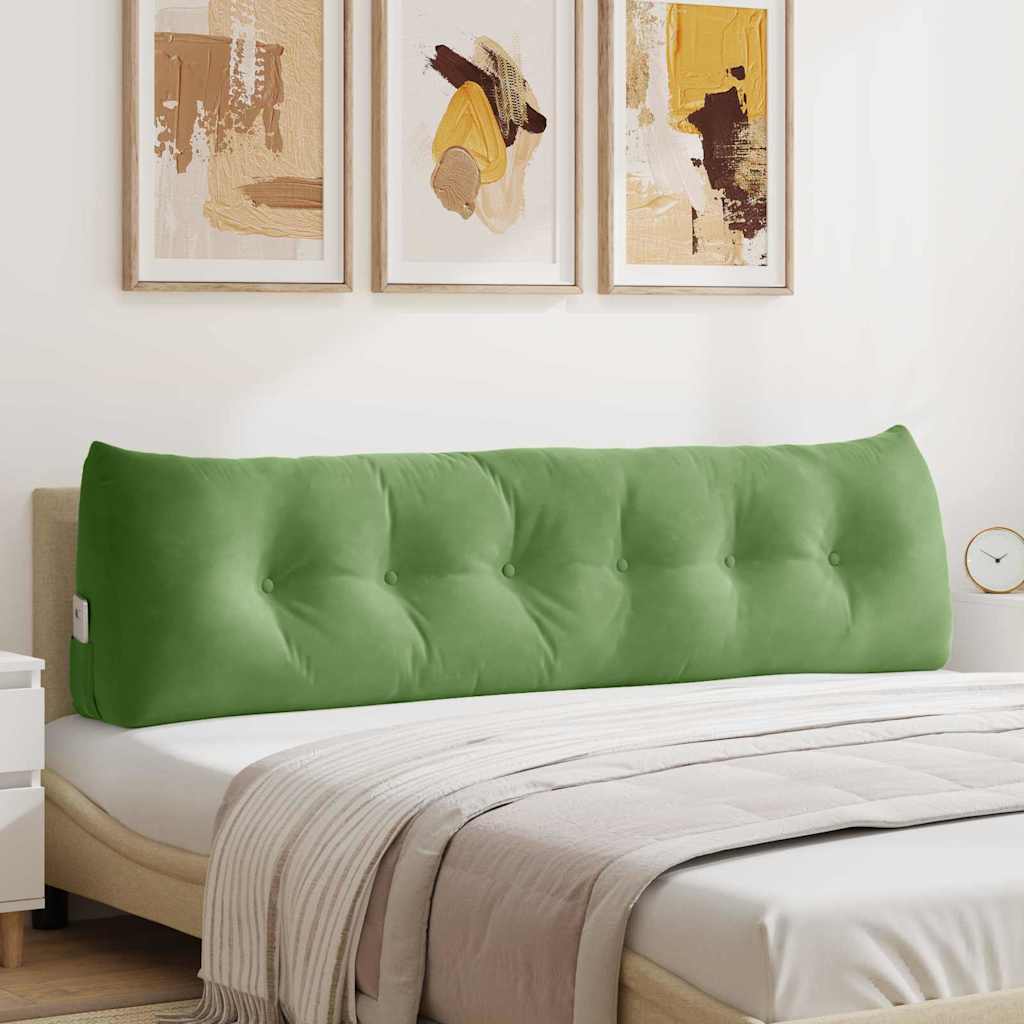Cojín de Espalda Amarillo 100 x 24 x 50 cm Terciopelo