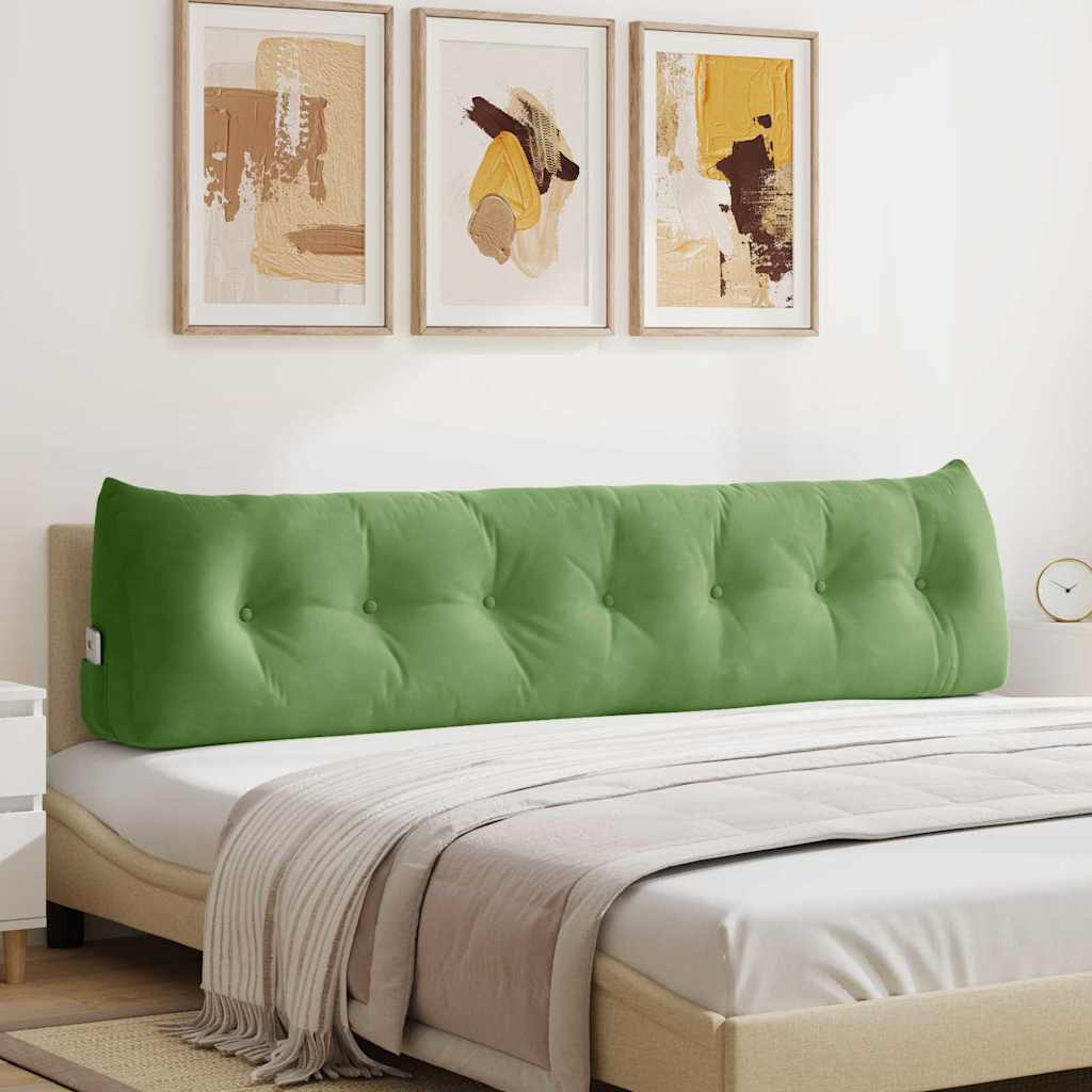 Cojín de Espalda Amarillo 100 x 24 x 50 cm Terciopelo
