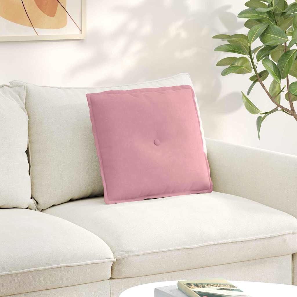 Cojín de Espalda Amarillo 100 x 50 cm Tela de pana