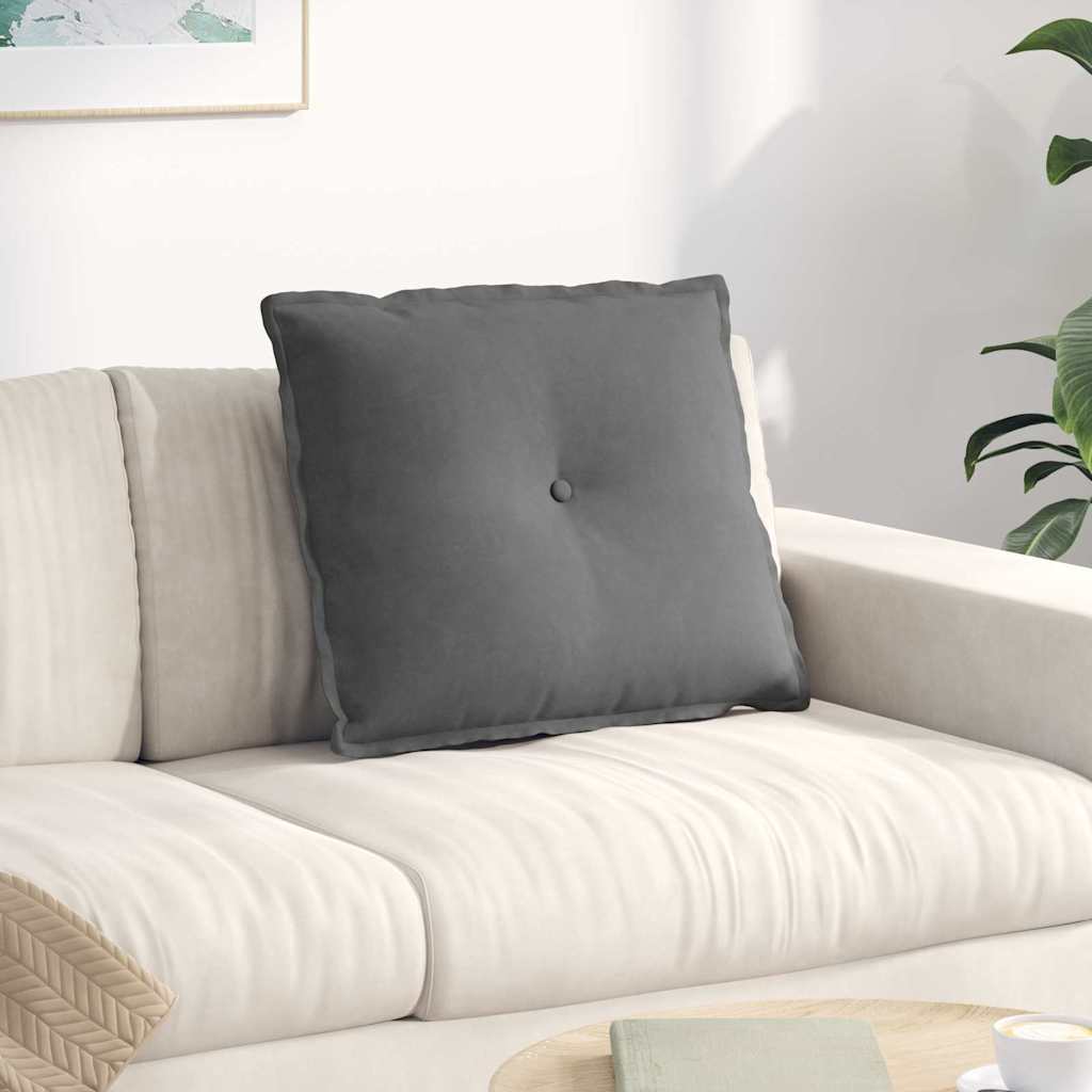 Cojín de Espalda Beige 100 x 50 cm Tela de microfibra