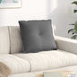 Beige Back Cushion 100 x 50 cm Microfiber fabric