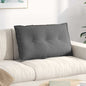 Beige Back Cushion 100 x 50 cm Microfiber fabric
