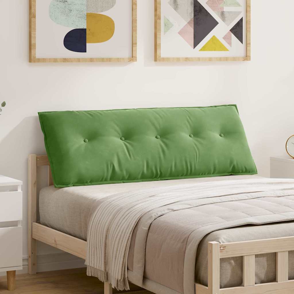 Cojín de Espalda Amarillo 100 x 50 cm Tela de pana