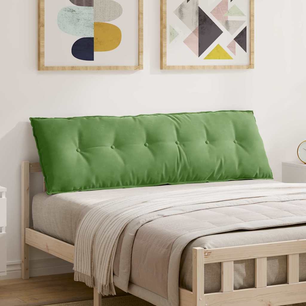 Cojín de Espalda Amarillo 100 x 50 cm Tela de pana