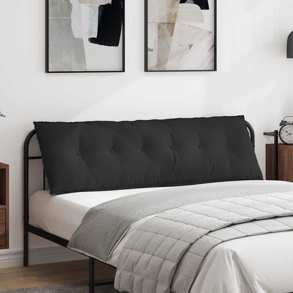Cojín de Espalda Beige 100 x 50 cm Tela de microfibra