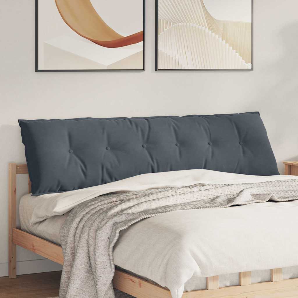 Cojín de Espalda Amarillo 100 x 50 cm Tela de pana