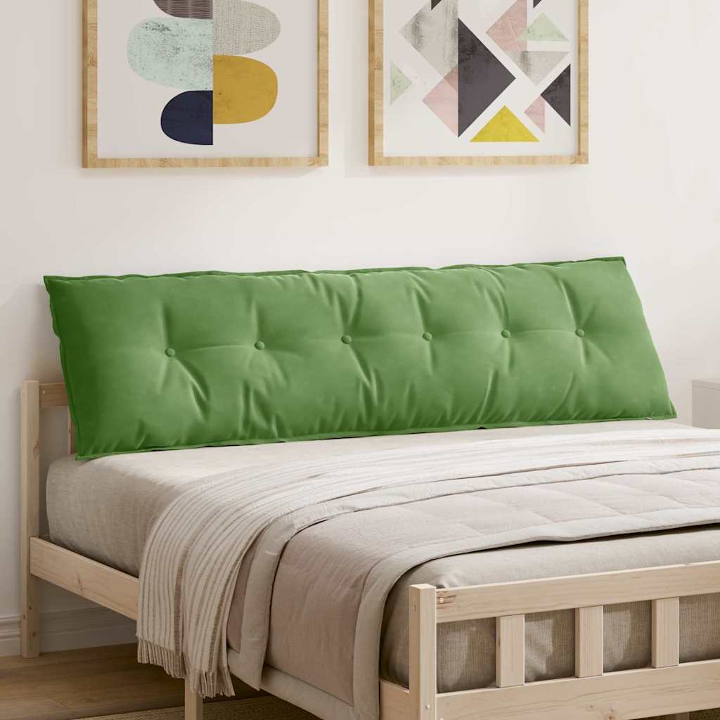 Cojín de Espalda Amarillo 100 x 50 cm Tela de pana