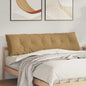 Cojín de Espalda Amarillo 100 x 50 cm Tela de pana
