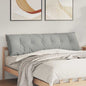 Beige Back Cushion 100 x 50 cm Microfiber fabric