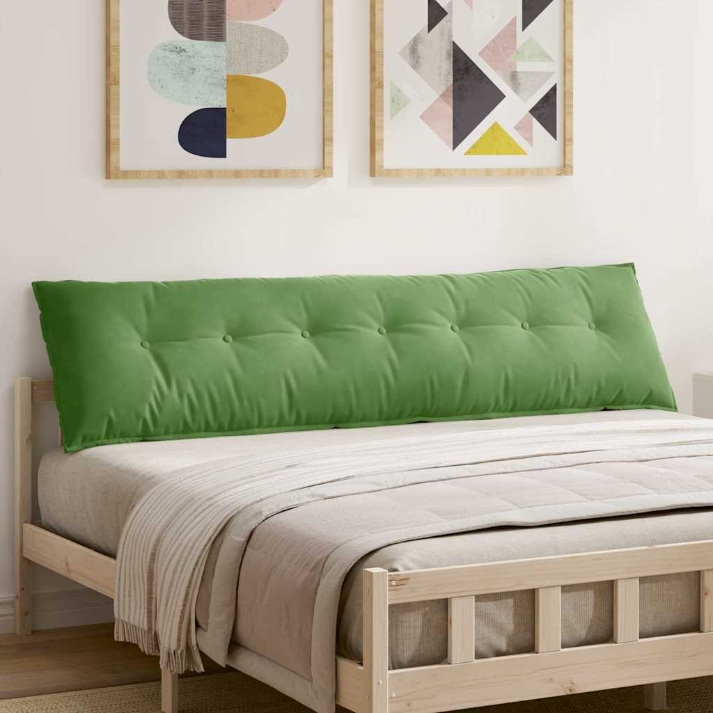 Cojín de Espalda Amarillo 100 x 50 cm Tela de pana