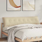 Beige Back Cushion 100 x 50 cm Microfiber fabric