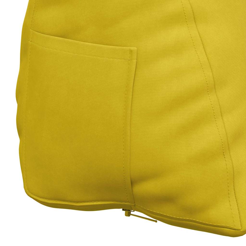 Cojín de Espalda Amarillo 45 x 20 x 35 cm Tela de pana
