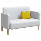 Cojín de Espalda Amarillo 45 x 20 x 35 cm Tela de pana