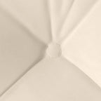 Cojines para asiento 4 pcs Beige 40 x 40 cm Tela de microfibra