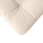 Cojines para asiento 4 pcs Beige 40 x 40 cm Tela de microfibra