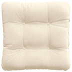 Cojines para asiento 4 pcs Beige 40 x 40 cm Tela de microfibra