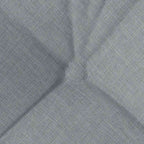 Cojines para asiento 4 pcs Gris Claro 45 x 45 x 12 cm tela