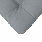 Cojines para asiento 4 pcs Gris Claro 45 x 45 x 12 cm tela
