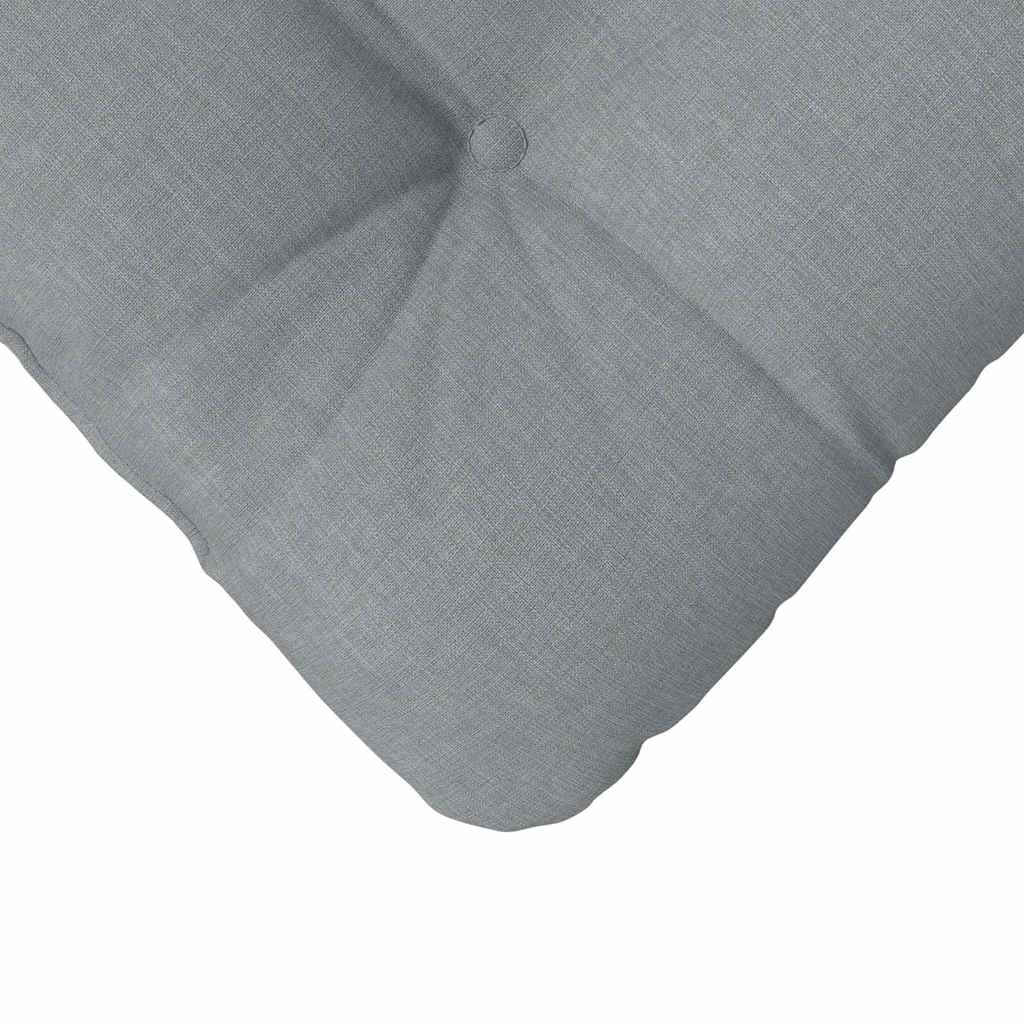 Cojines para asiento 4 pcs Gris Claro 45 x 45 x 12 cm tela