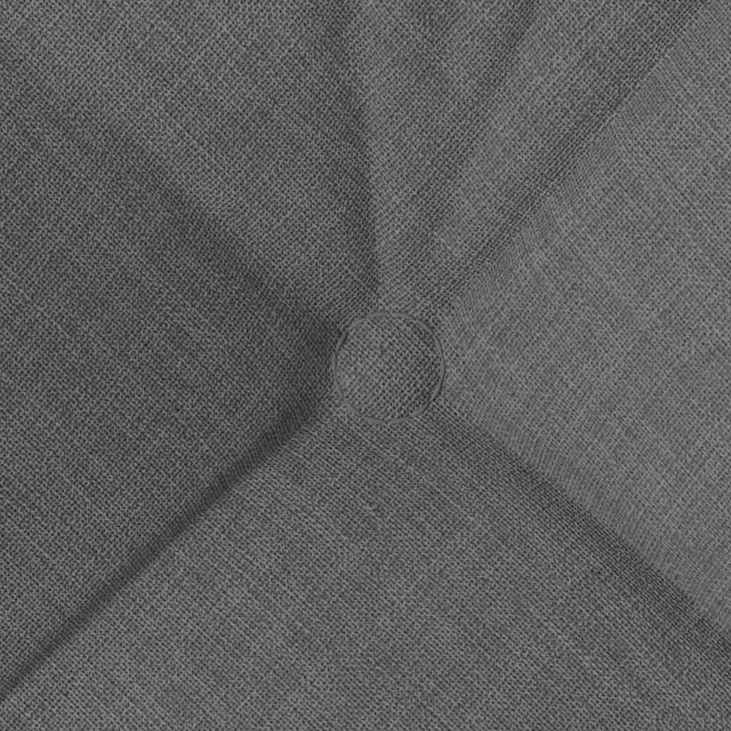 Cojines para asiento 4 pcs Gris oscuro 45 x 45 x 12 cm tela