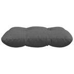 Cojines para asiento 4 pcs Gris oscuro 45 x 45 x 12 cm tela