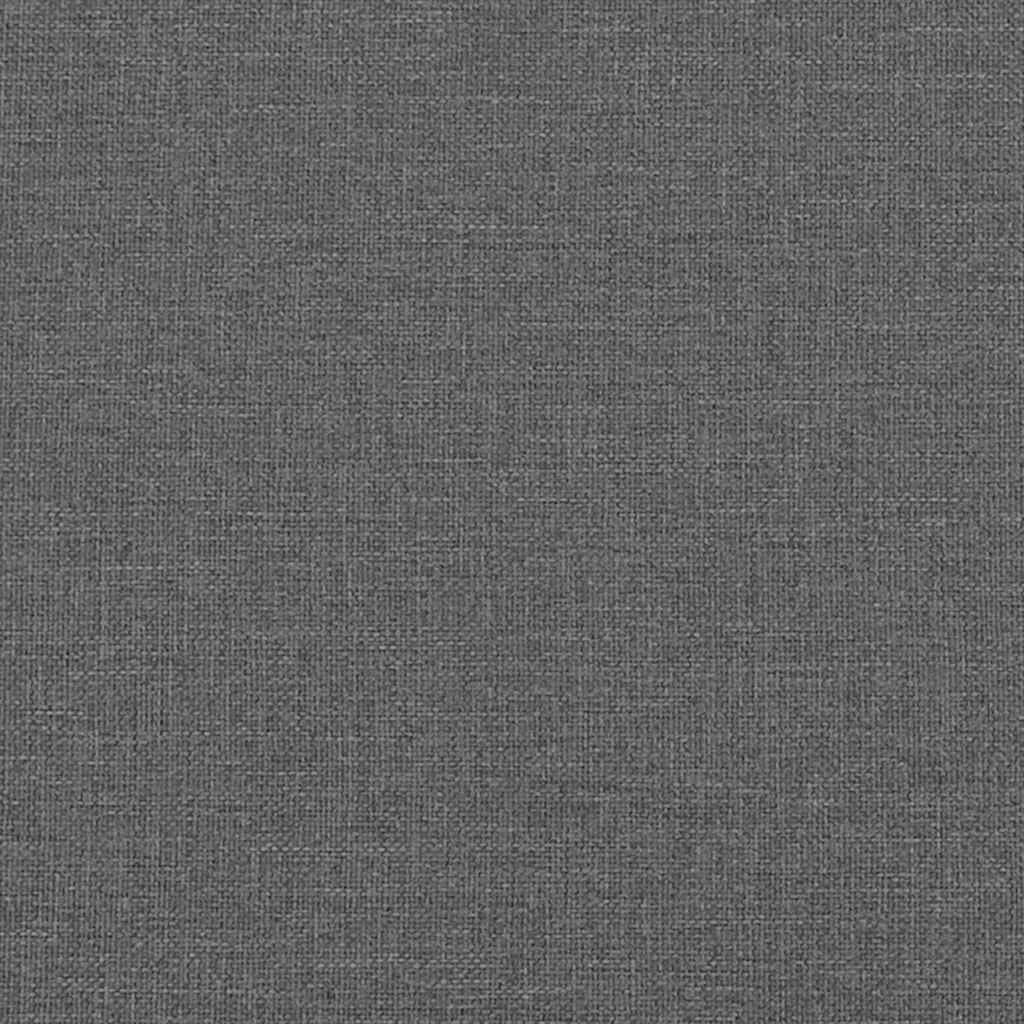 Cojines para asiento 4 pcs Gris oscuro 45 x 45 x 12 cm tela