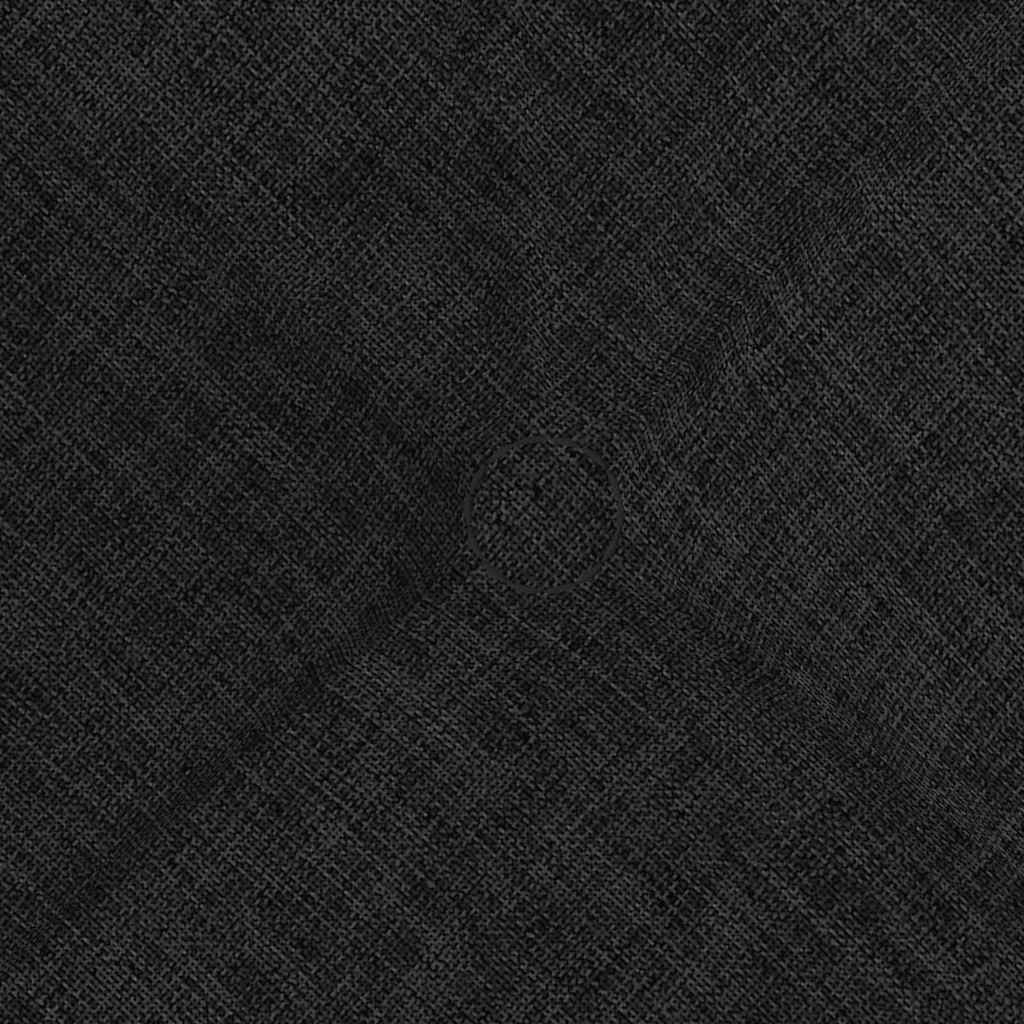 Cojines para asiento 4 pcs Negro 45 x 45 x 12 cm tela