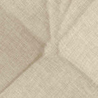 Cojines para asiento 4 pcs Crema 45 x 45 x 12 cm tela