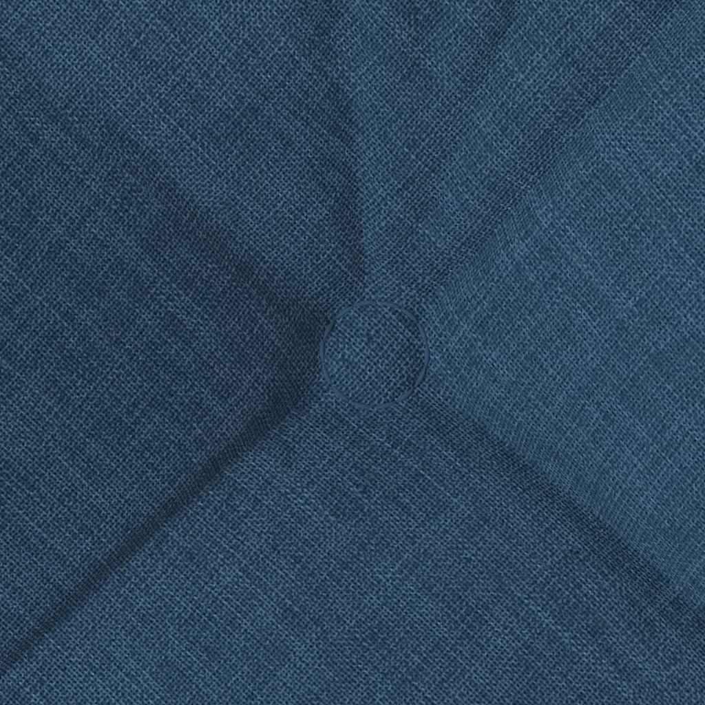 Cojines para asiento 4 pcs Azul 45 x 45 x 12 cm tela