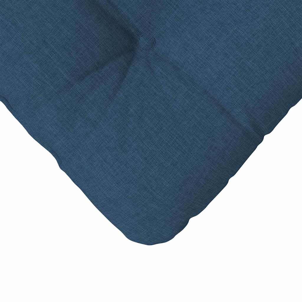 Cojines para asiento 4 pcs Azul 45 x 45 x 12 cm tela