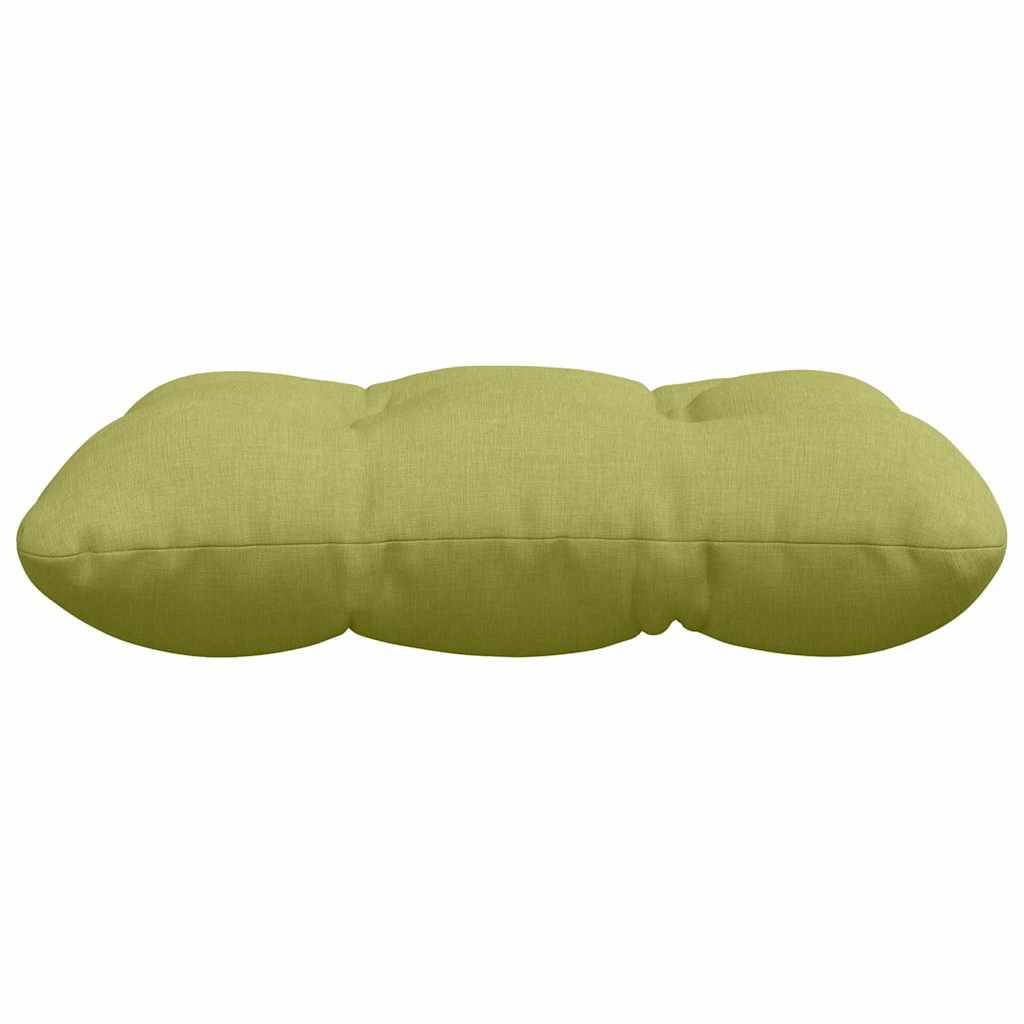 Cojines para asiento 4 pcs Verde claro 45 x 45 x 12 cm tela