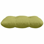 Cojines para asiento 4 pcs Verde claro 45 x 45 x 12 cm tela