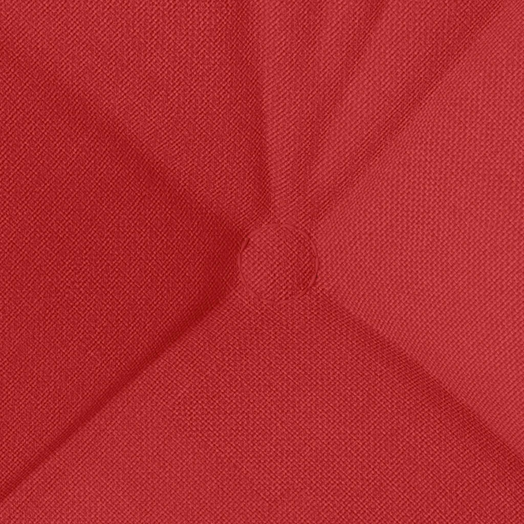 Cojines para asiento 4 pcs Rojo 45 x 45 x 12 cm tela